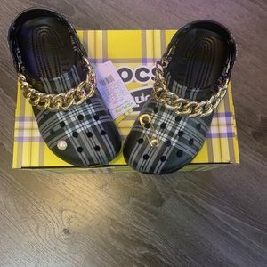 Crocs x Clueless Limited Edition The Dionne Classic Platform Clog Black US 8